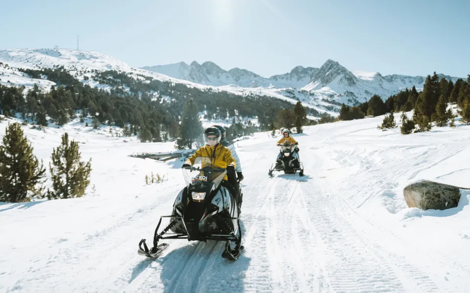 motoneiges à grandvalira