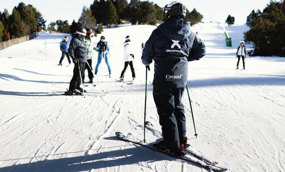 Grandvalira escuela esqui